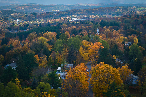 Vermont, Stowe - Vermont, Autumn, New England - USA, USA