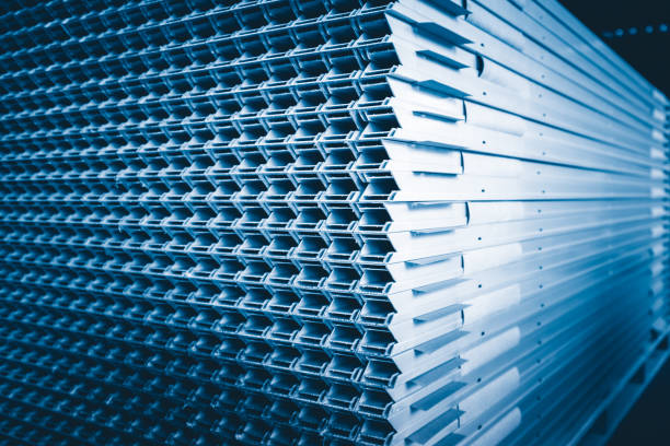 istock Close-up of the stack of stainless steel 675096152