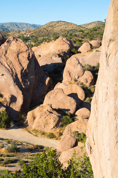 istock Geological Formation at Vasquez Rocks 675172804