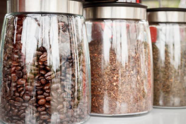 istock coffee beans in glass jar 675172890