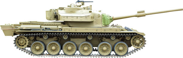 istock Centurion Tank, isolated on white 675195350