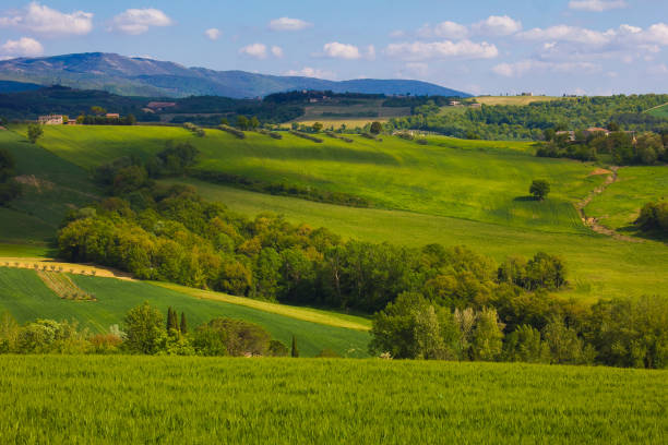 istock Rural countryside near Todi 675195616