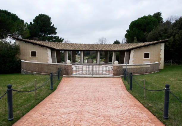 istock cemetery entrance 675211888
