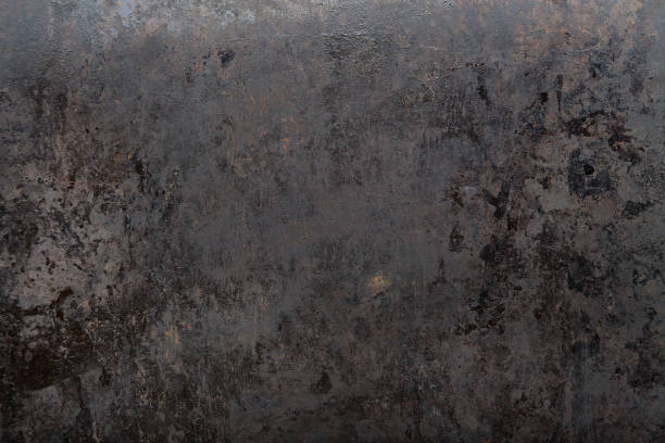 istock brutal old black metal background 675244128