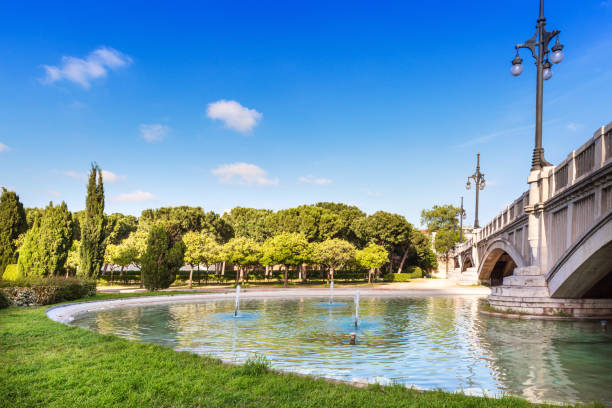 istock Turia gardens in Valencia, Spain 675244834