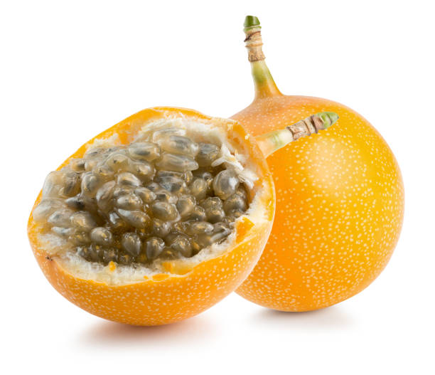 istock sweet granadilla or grenadia isolated on a white background 675251650