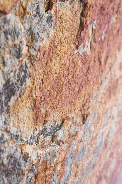 Closeup of granit stone in India