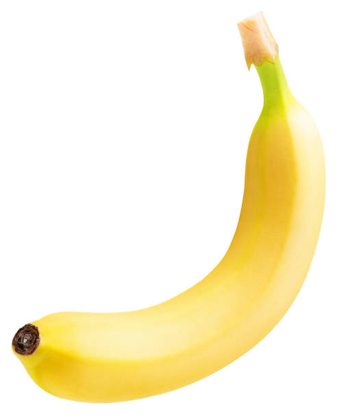 istock banana isolated on a white background 675252120