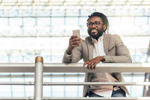 istock Businessman in the Train Station. 675265046