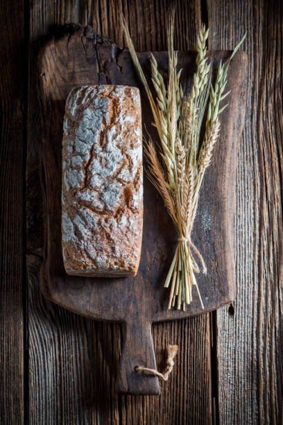 istock Delicious and fresh bread with several grains for breakfast 675265150