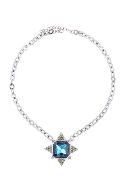 istock Pendant with star isolated on white 675268150