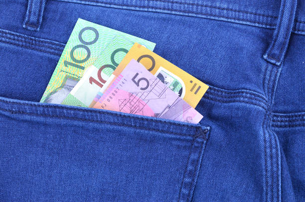 istock Pocket full of Australian dollars 675275850
