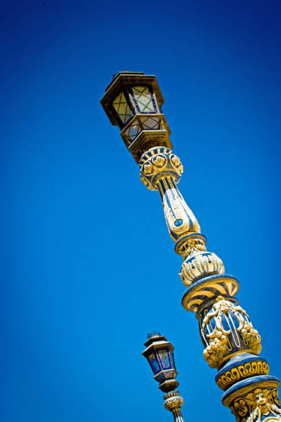 istock Streetlights in Plaza de Espana 675303860