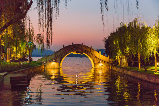 istock Hangzhou, China, 2016, Street view. 675331862