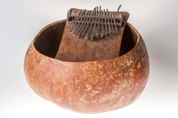 istock Handmade African music instrument 675334800