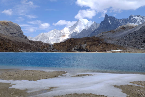 istock Snow Mountains with the Milk Lake 675338104