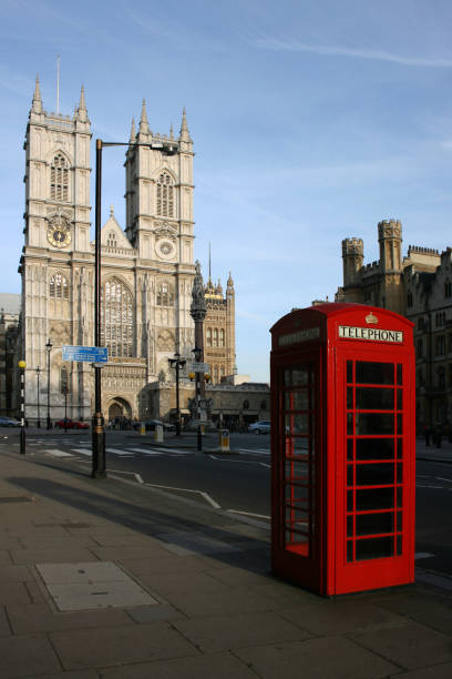 istock Westminster Abbey and the Red Phone Booth 675347662