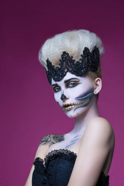 istock beautiful girl with make-up posing 675354730