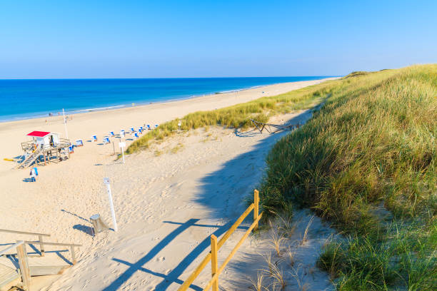 istock View of sandy Westerland beach, Sylt island, Germany 675355122