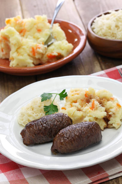 istock homemade beef roll, rundervink, dutch cuisine 675365318