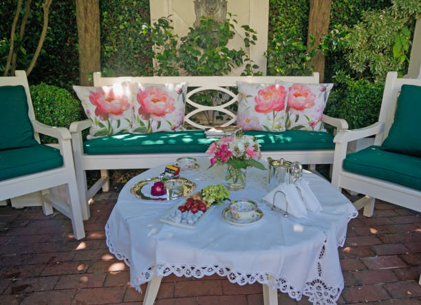 istock Tea Time in the Garden 675380190