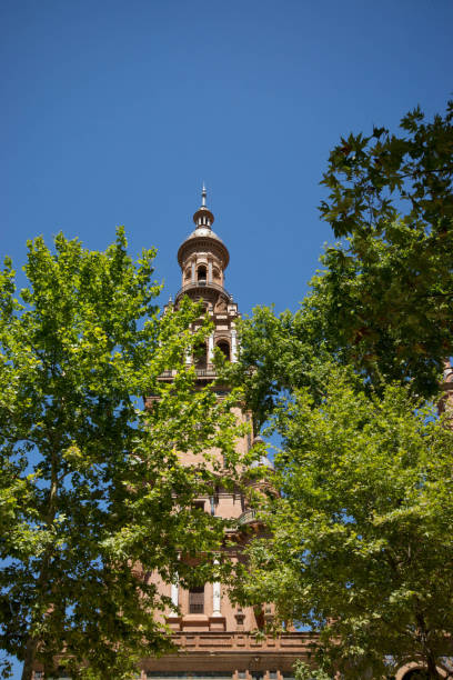 istock Bell Tower in Plaza de Espana 675382830
