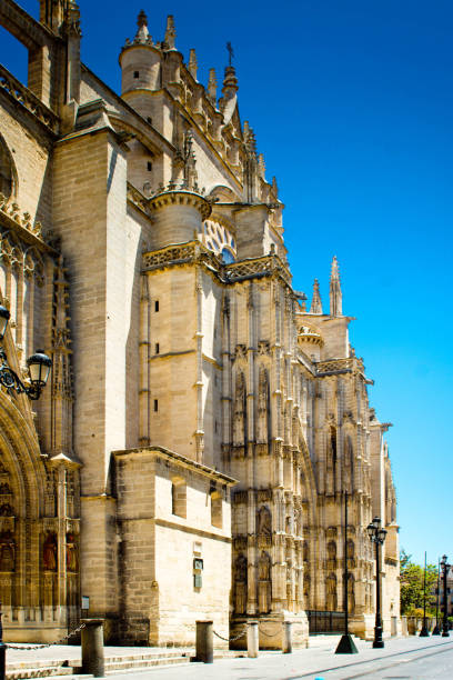 istock Seville Cathedral doorway 675383352