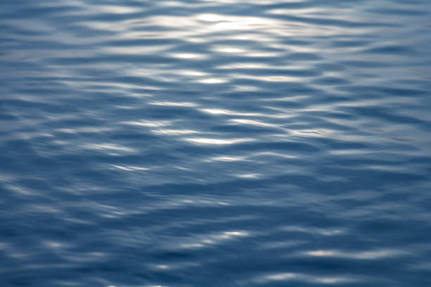 istock Surface art of water with sunset 675402570