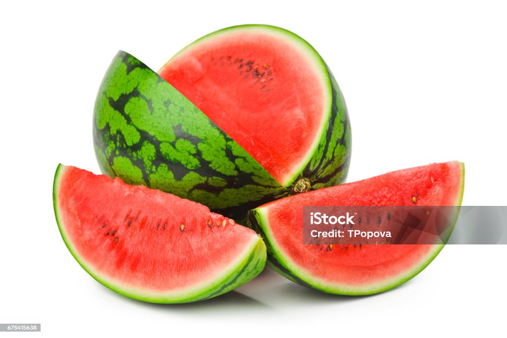 Watermelon Watermelon isolated on white background Abstract Stock Photo