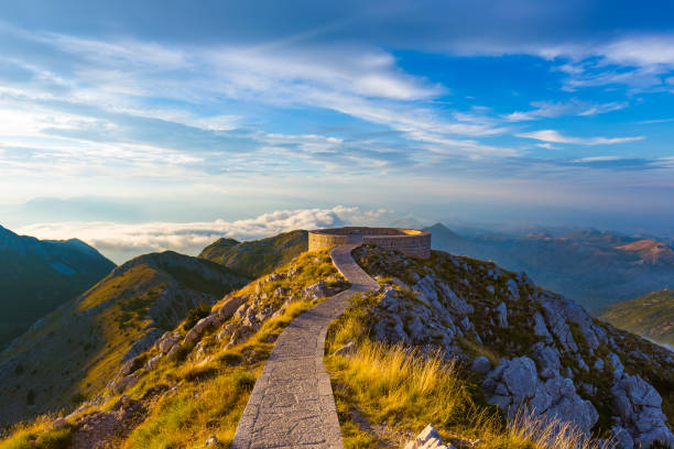 istock Lovcen Mountains National park at sunset - Montenegro 675416728