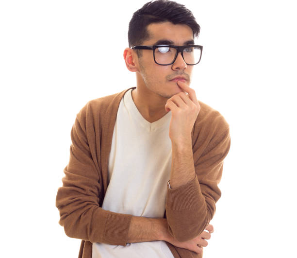 istock Young man in glasses 675429842