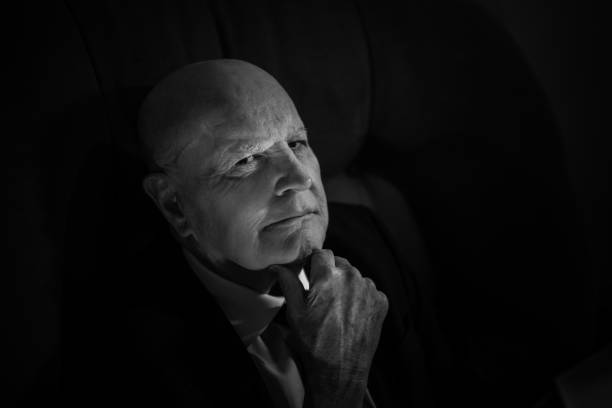 istock Sinister senior businessman 675430466