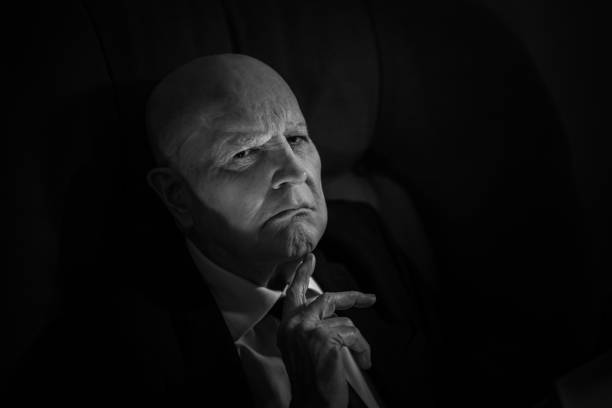istock Sinister senior businessman 675433398