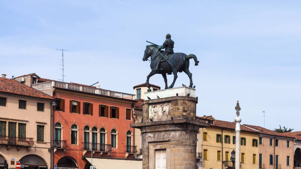 istock Equestrian Statue of Gattamelata by Donatello 675434036