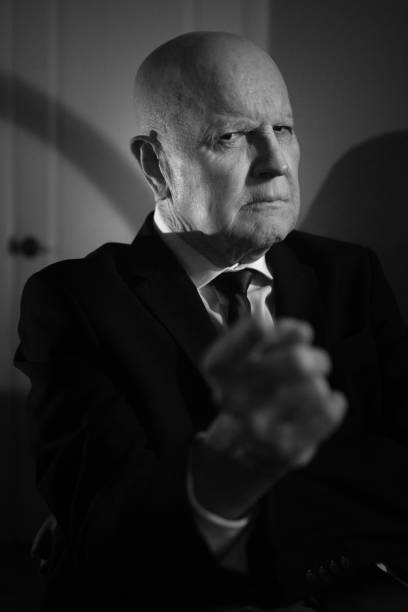 istock Sinister senior businessman 675438950