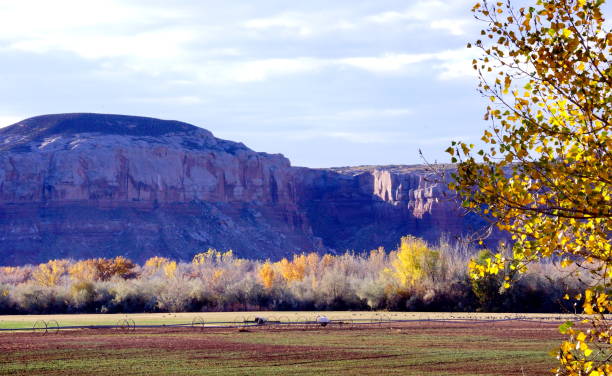 istock Farmers dream in fall of Utah. 675439104