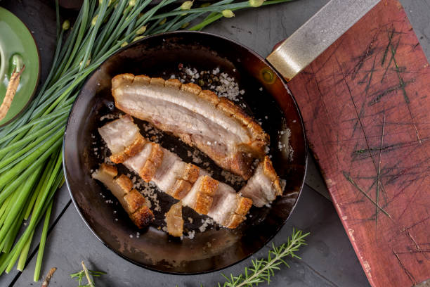 Pork Belly roasted with sea salt
