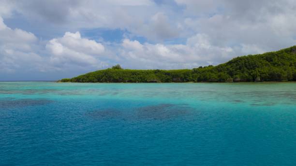 istock Tumon Bay coastline, Guam 675478624