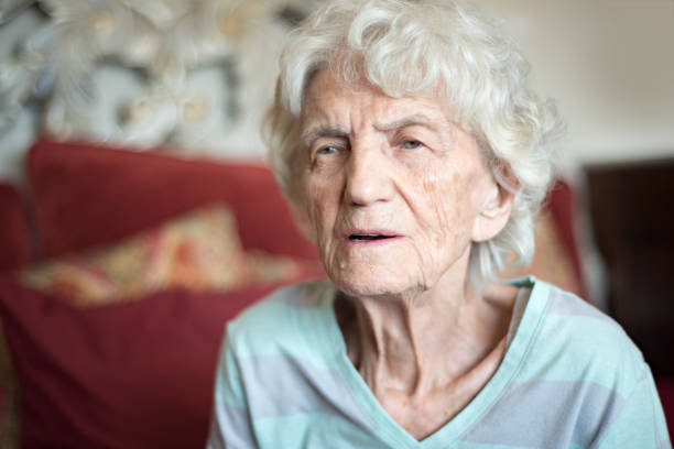 istock Senior Women Lost in Thoughts 675481992