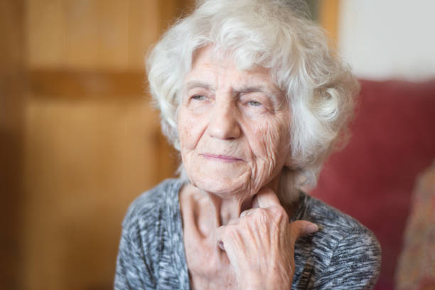 istock Senior Women Lost in Thoughts 675484412