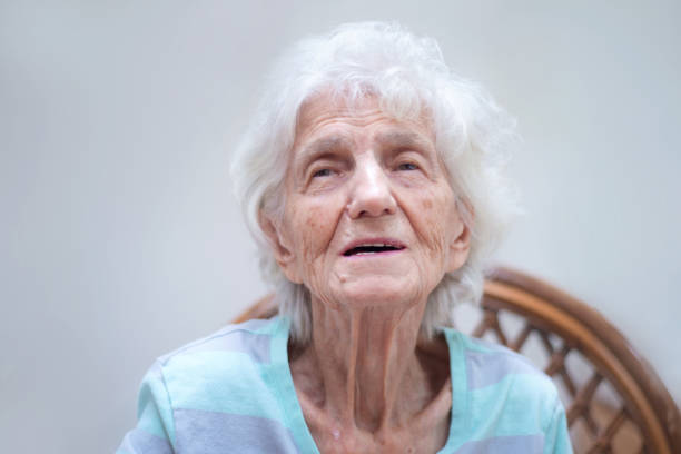 istock Senior Women Lost in Thoughts 675484846