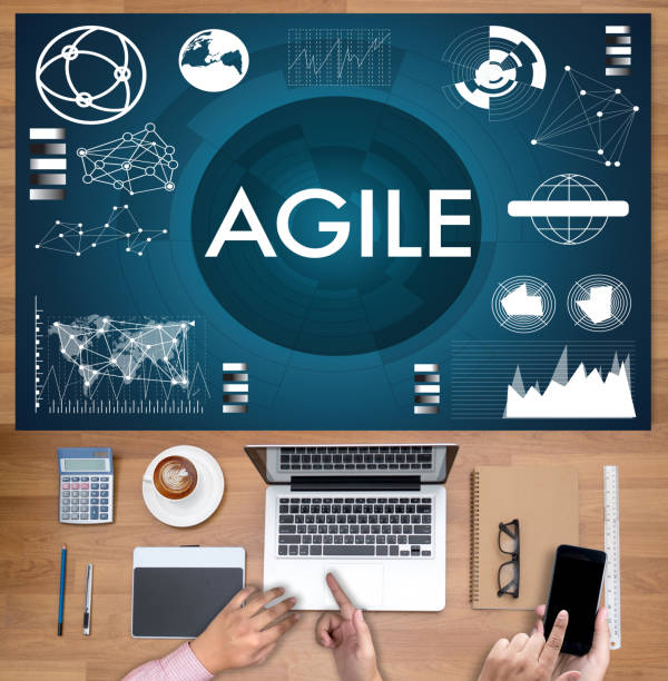 istock AGILE Agility Nimble Quick Fast Concept businessman working 675519044