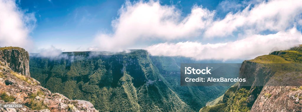 Fortaleza Canyon Landscape os Fortaleza Canyon, Brazil Brazil Stock Photo