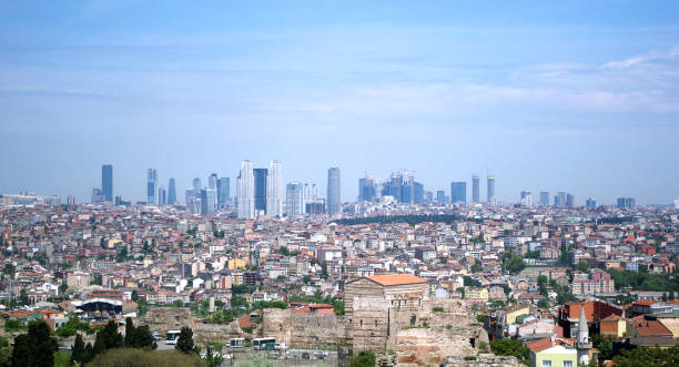 Istanbul Skyline stock photo