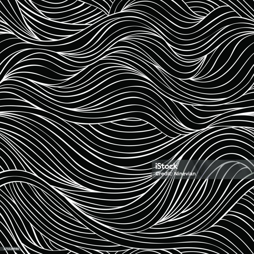 Line Corved Pattern Curved Lines Pattern Stock Illustration - Download Image Now - Vector ...