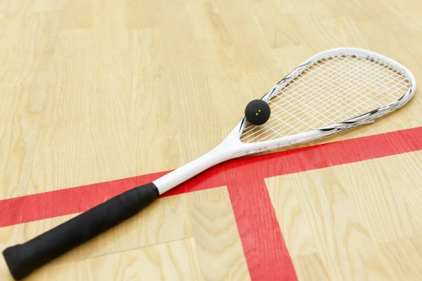 equipamento de squash - squash racket - fotografias e filmes do acervo