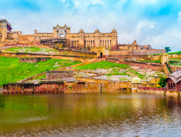 istock Amber Fort, Jaipur, Rajasthan, India 675547432