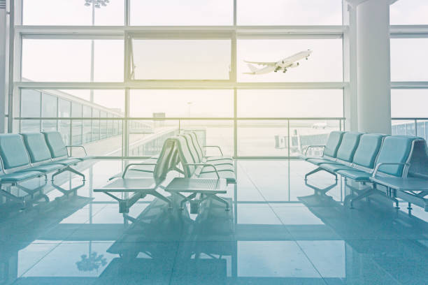 istock seat in airport terminal 675553714