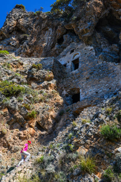 istock Afkule is the old monastery in Fethiye. 675560184