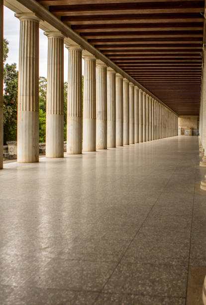 istock Restored Stoa of Attalos, Athens, Greece 675565992
